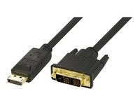 Kabel DELTACO DP-DVI Ha 3m