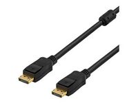 Kabel DELTACO DP-DP 20-pin ha-ha 1m
