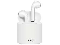 Hörlur+Mic LEDWOOD True Wireless Vit