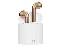 Hörlur+Mic LEDWOOD True Wireless Guld