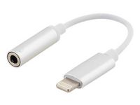 Adapter DELTACO Lightning-3,5mm 6,5cm