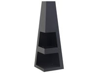 Eldstad Bastian 120x40x40cm, svart