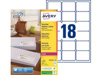 Etikett AVERY RECY 635X466 1800/FP
