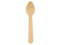 Bestick Tesked 11cm trä 100/FP