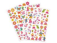 Stickers sagor fjÃ¤rilar blommor 221/fp