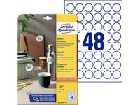 Etikett AVERY Avtagbar 30mm 440/FP