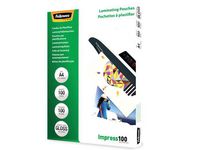 Laminat FELLOWES A4 100mic Klar 100/FP