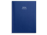 Veckojournal 2024 konstl. mörkblå - 1110