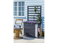 Blomrumsavdelare CUBIC 50x155x87, svart