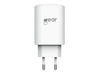 Laddare Vägg GEAR 220V 2xUSB 4.2A