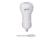 Laddare Bil GEAR 12-24V 1xUSB 1A 1m V