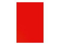 Presentpapper 57cmx154m enf.röd FSC mix