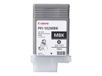 Bläckpatron CANON PFI-102MBK Mattsvart