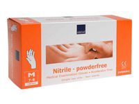 Handske nitril pud./accfri vit M 150/FP