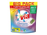 Tvättkapslar VIA Color Clean+Care 24/FP