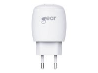 Laddare Vägg GEAR 220V 1xUSB 1A USB-1m V