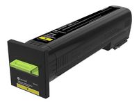 Toner LEXMARK 72K2XY0 gul