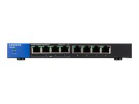 Switch LINKSYS LGS108P 8-portar
