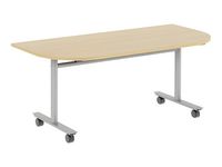 Fällbord 1400x800x740 ek/silver