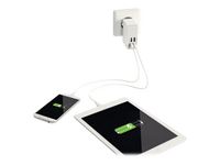 Leitz Laddare Vägg Traveller 4 USB