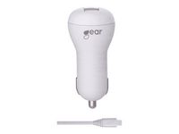 Laddare Bil GEAR 12-24V 1xUSB 1A 1m V
